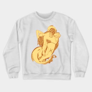 Terracotta Pisces Beauty Crewneck Sweatshirt